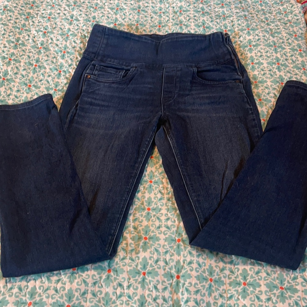 Spanx signature straight jeans size large (tag missing)